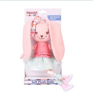 NWT Hopscotch Lane Harley  Soft body floppy doll, 13 inches tall